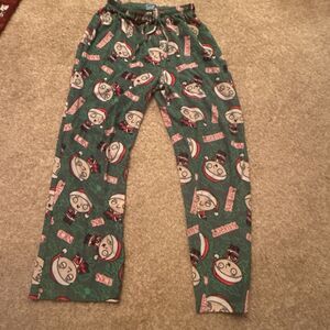 Family Guy Stewie Size M Lounge Sleep Pants Pajama Bottoms Soft